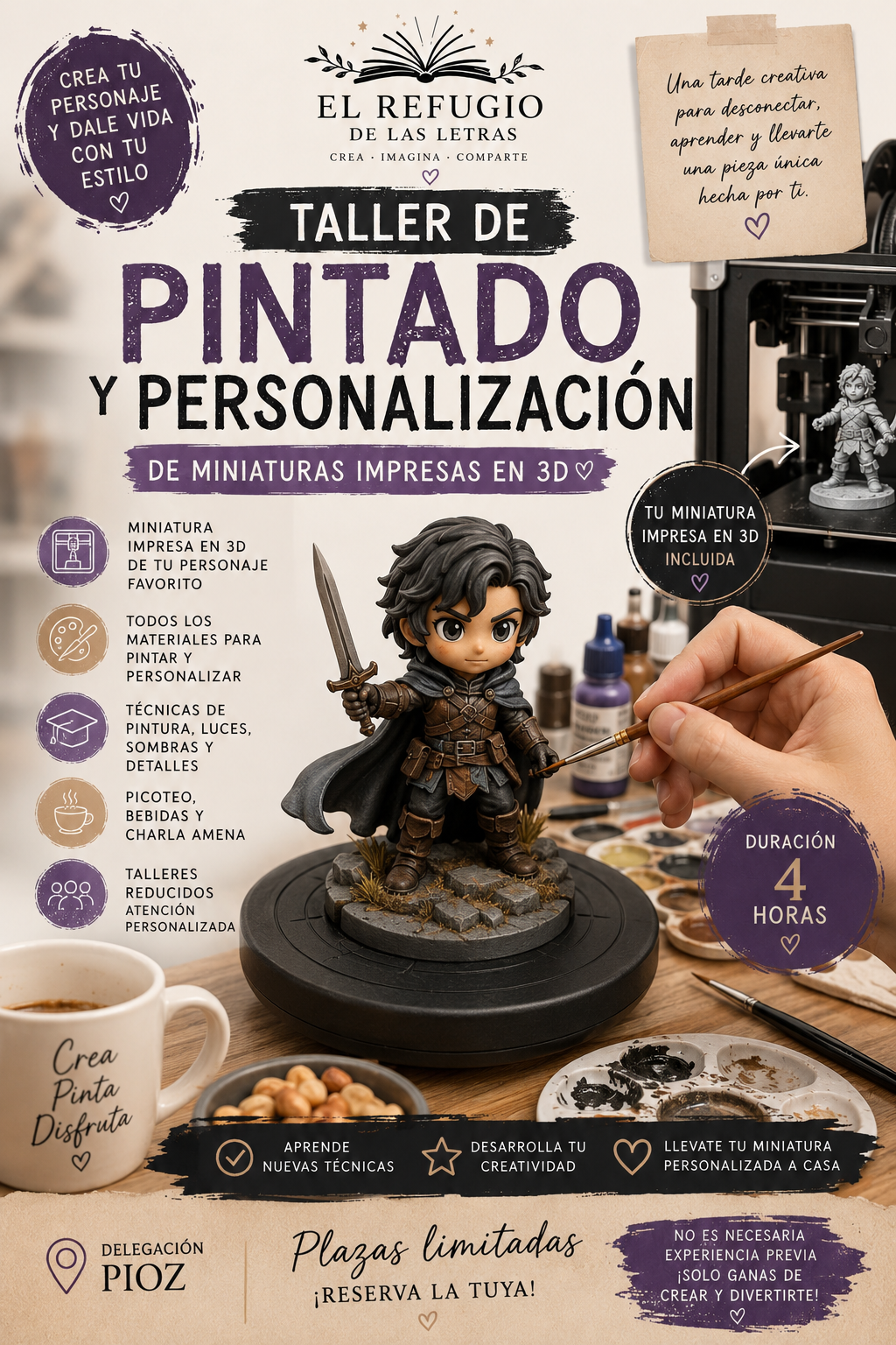 Taller de Pintado de Figuras Funko Personalizadas