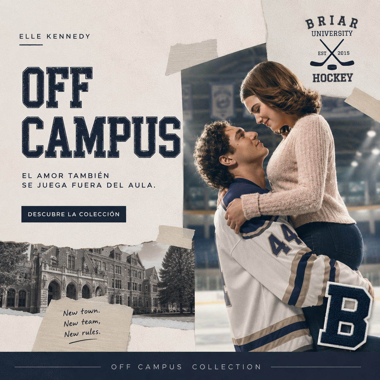 Off Campus — Colección Inspirada en la Saga de Elle Kennedy