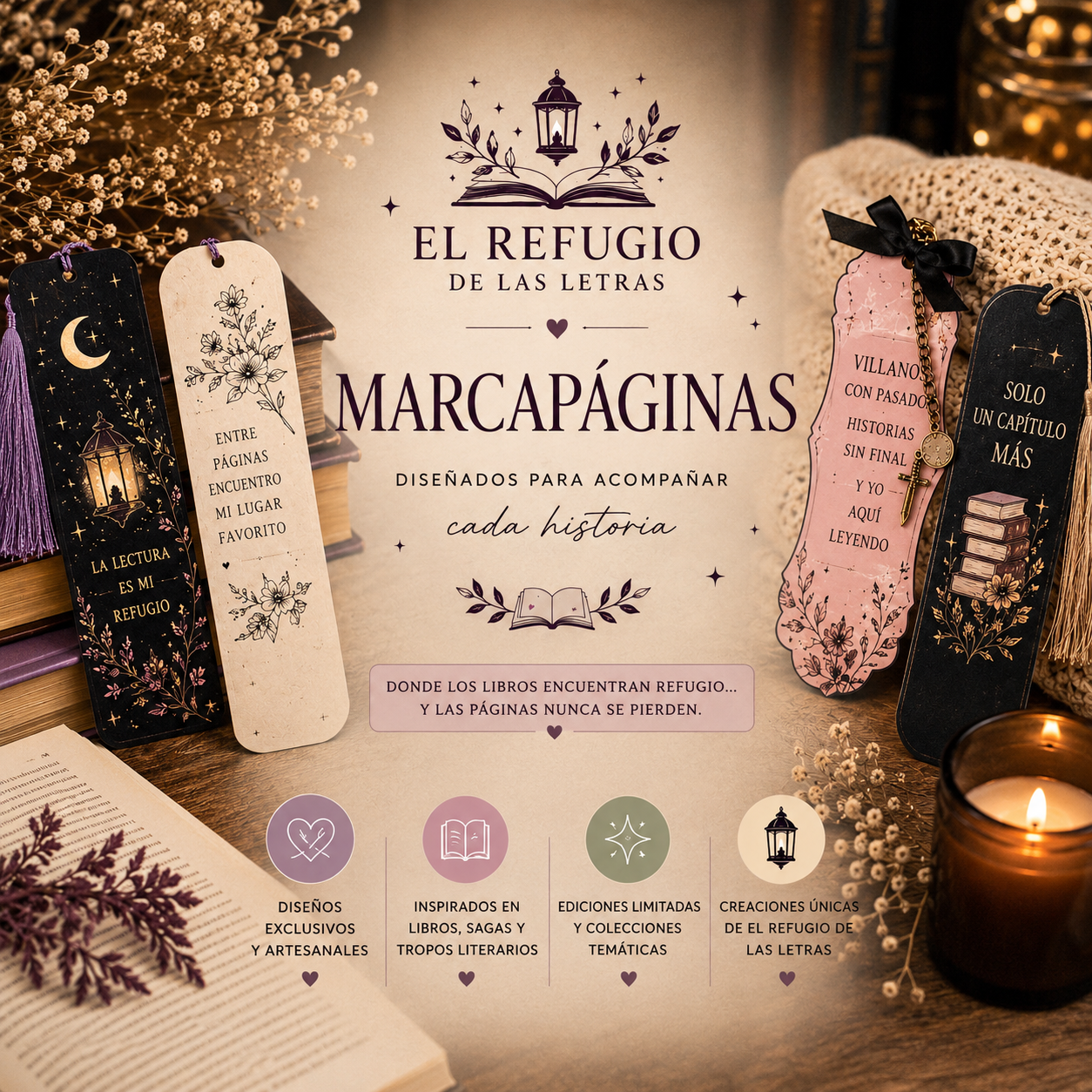 El rincón de los marcapáginas