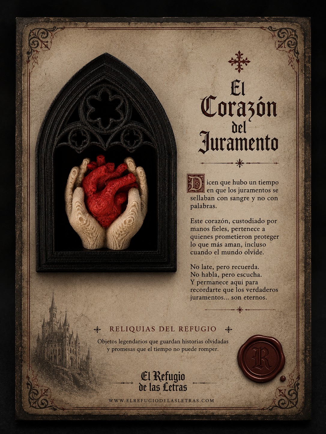 El Corazón del Juramento – Clicker Antiestrés Coleccionable