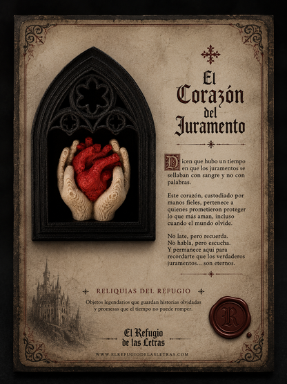 El Corazón del Juramento – Clicker Antiestrés Coleccionable