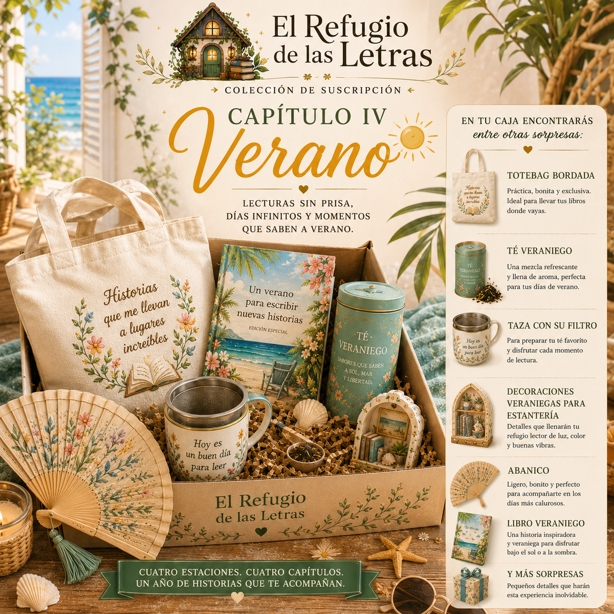 Capítulo IV · Verano — Caja Literaria Estacional