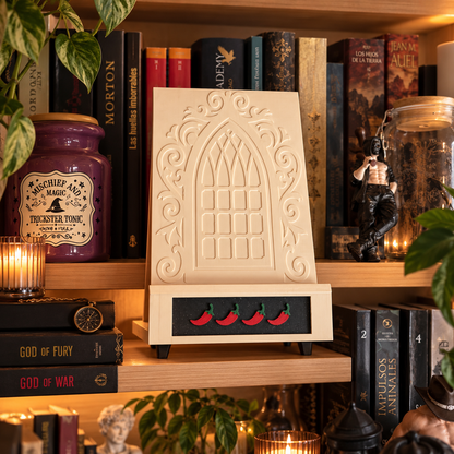 Soporte calificador de libros