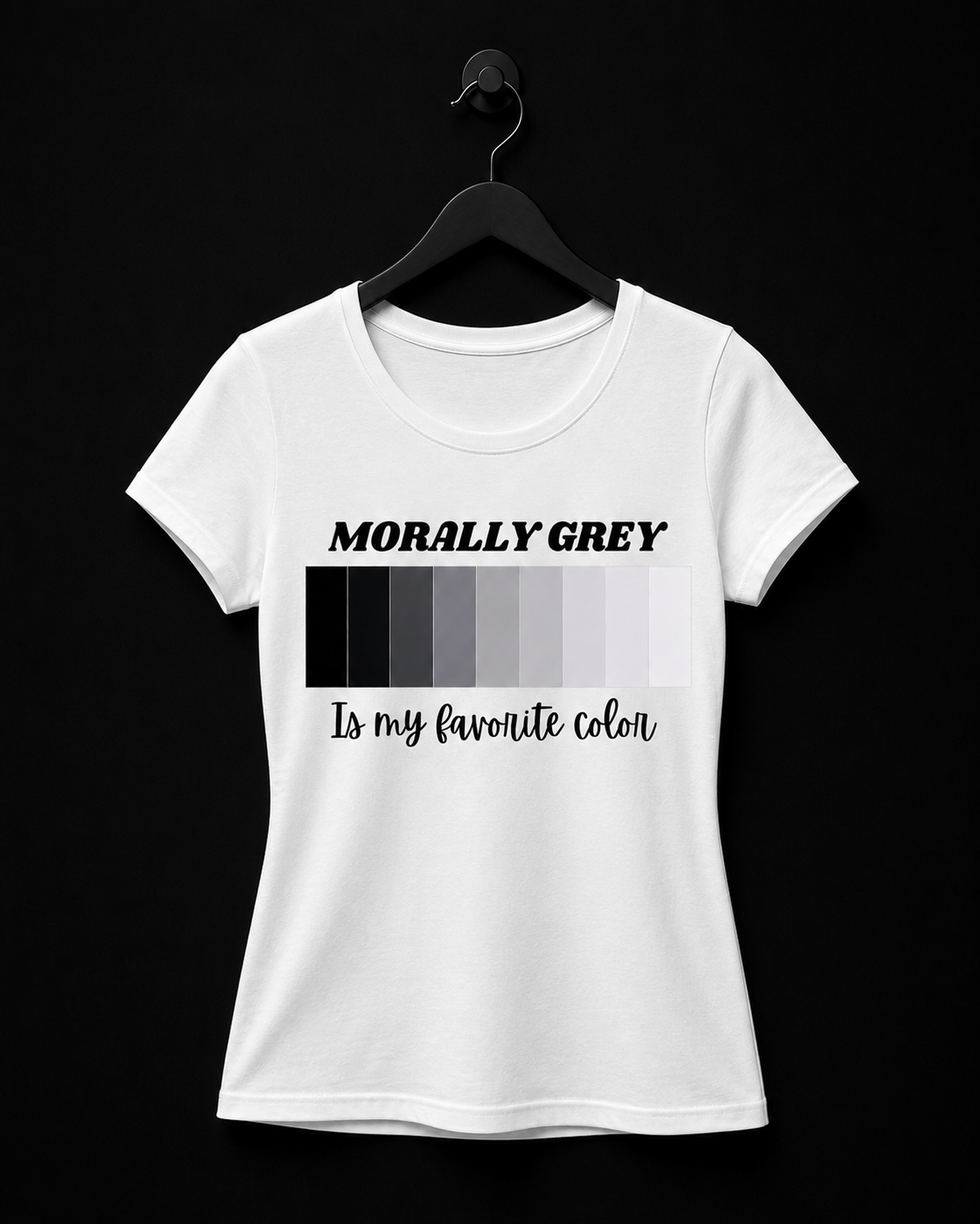 Camiseta “Morally Grey”