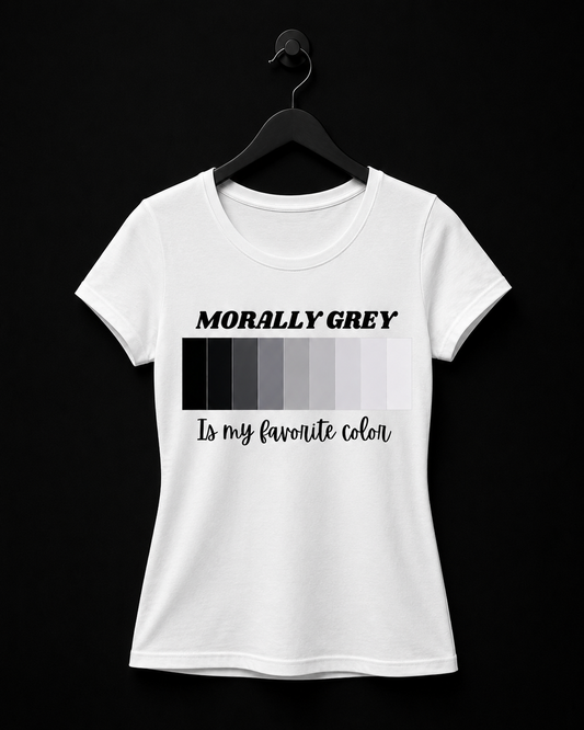 Camiseta “Morally Grey”