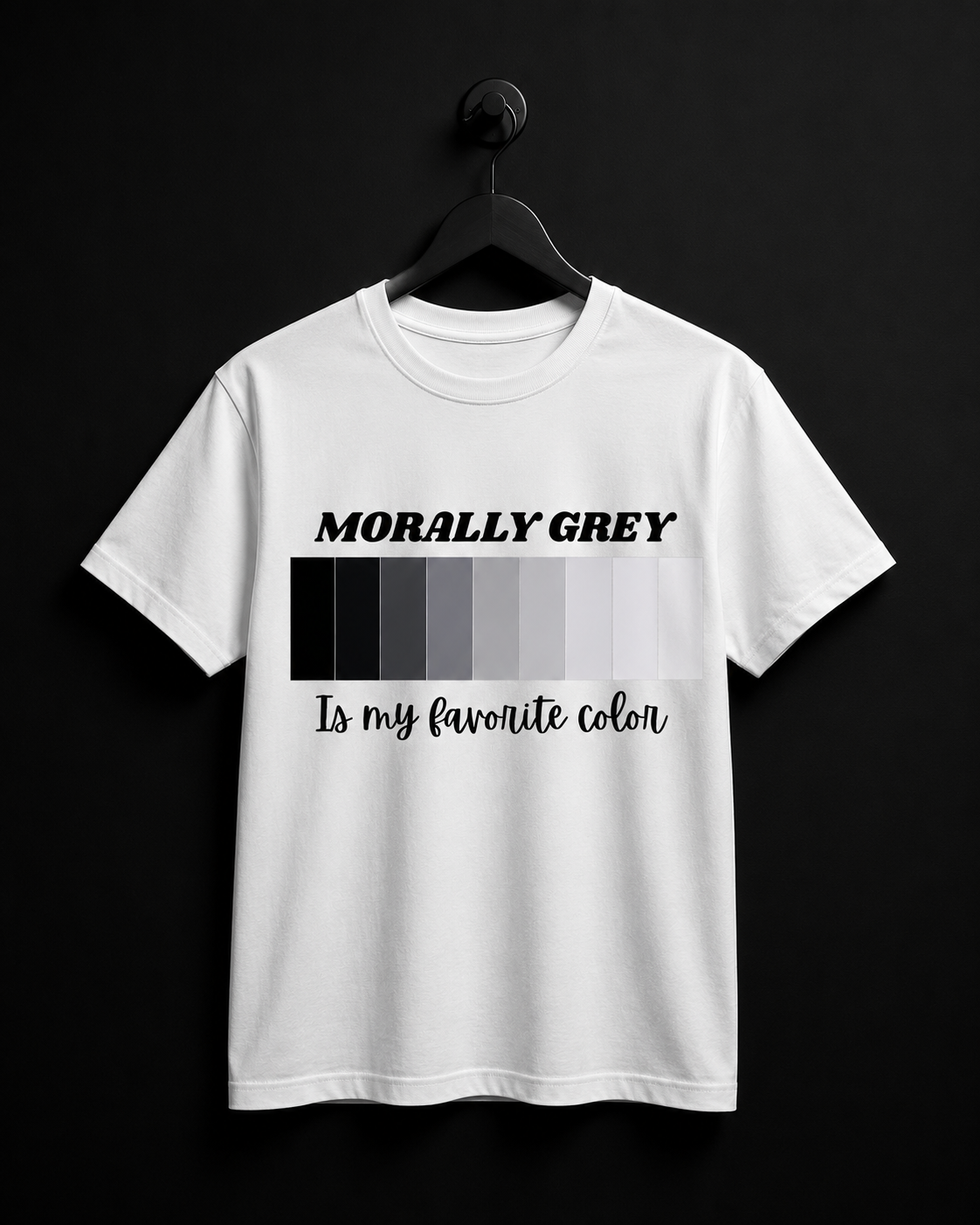 Camiseta “Morally Grey”