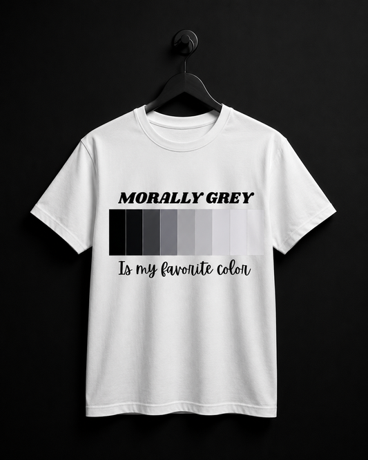 Camiseta “Morally Grey”