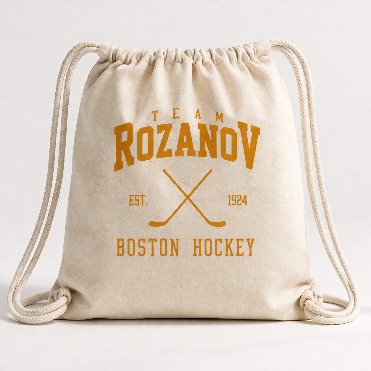 Mochila de cuerdas “Team Rozanov”  Inspirada en Heated Rivalry