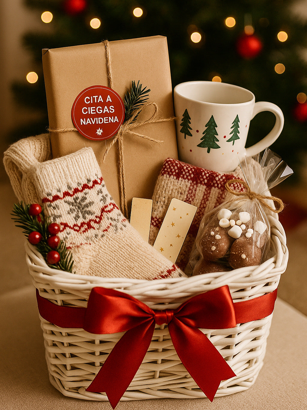 Cesta navideña
