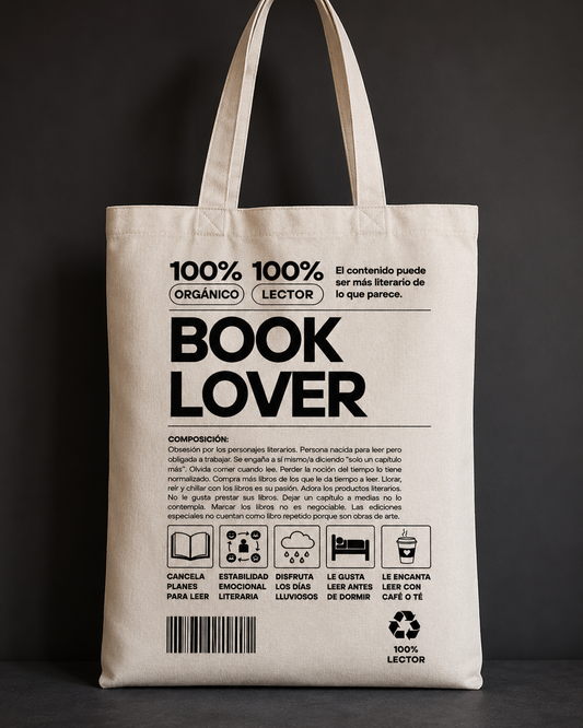 Totebag “Book Lover”