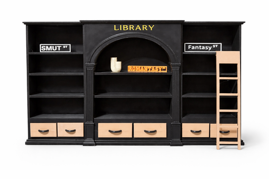 Un refugio Literario en pequeño formato (Librería)