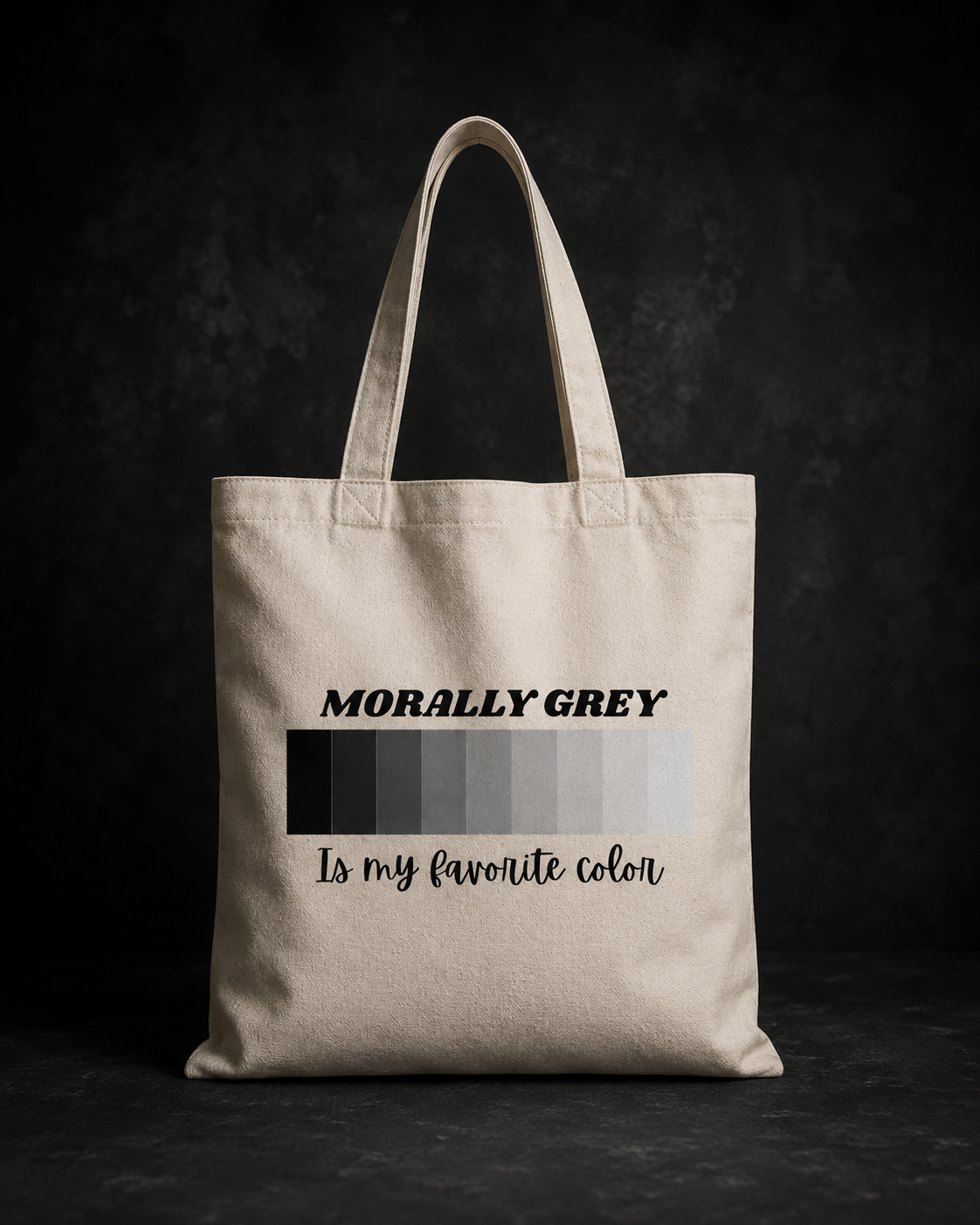 TOTEBAG “Morally Grey”