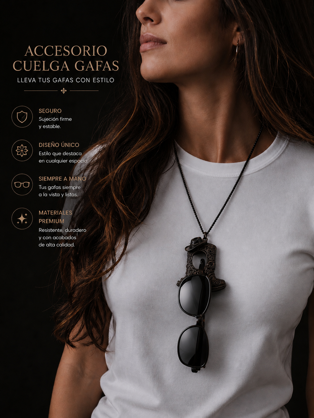 Cuelga Gafas Colección Signature