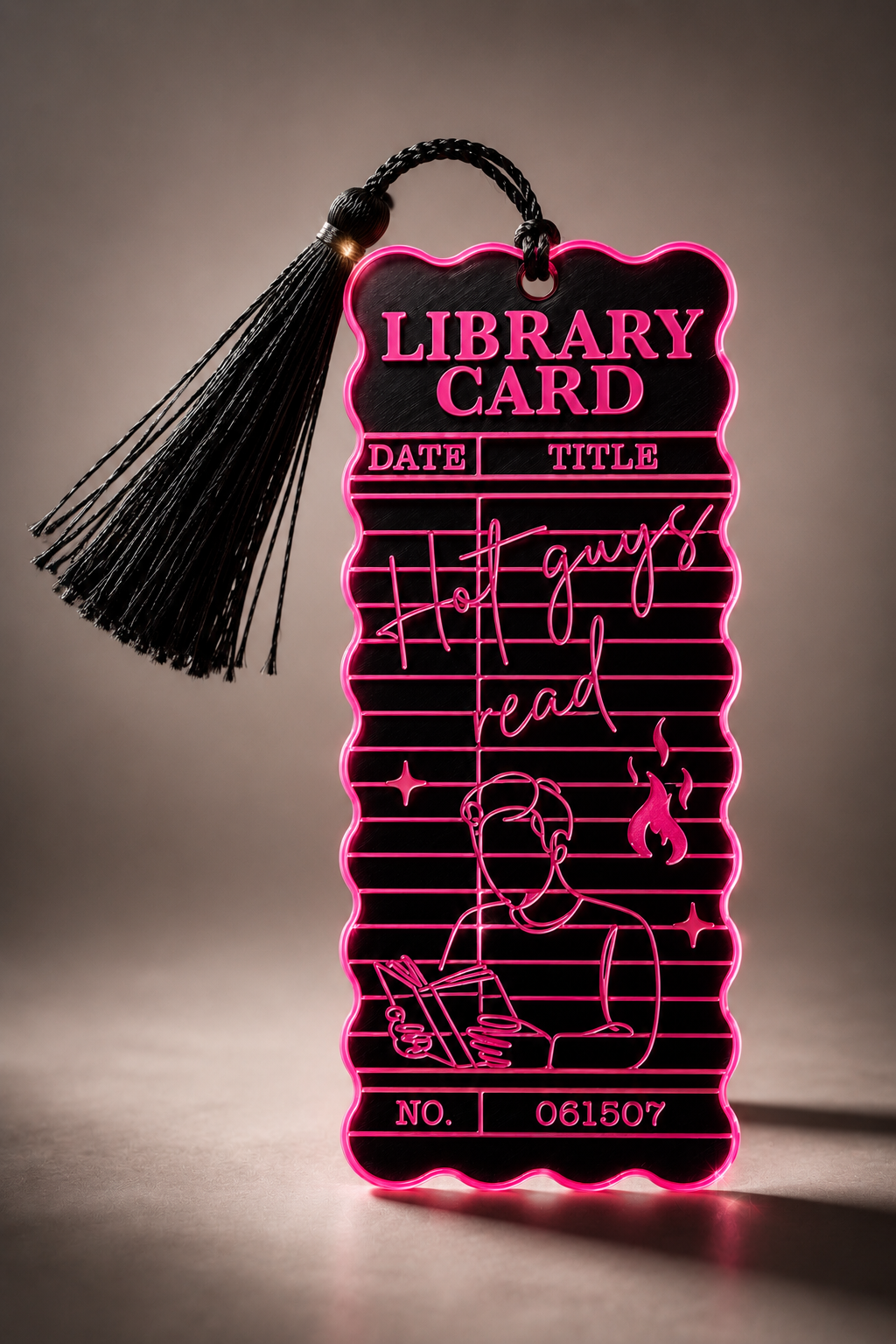 Marcapáginas “Library Card” – Para lectoras que convierten cada libro en una obsesión