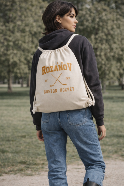 Mochila de cuerdas “Team Rozanov”  Inspirada en Heated Rivalry