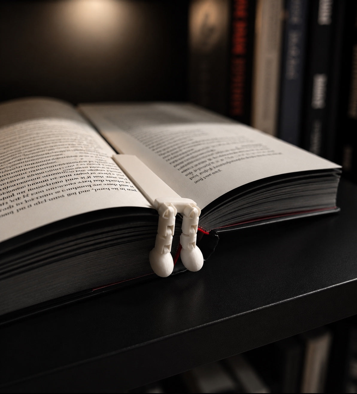 Marcapáginas Articulado “Piernas de Lector”