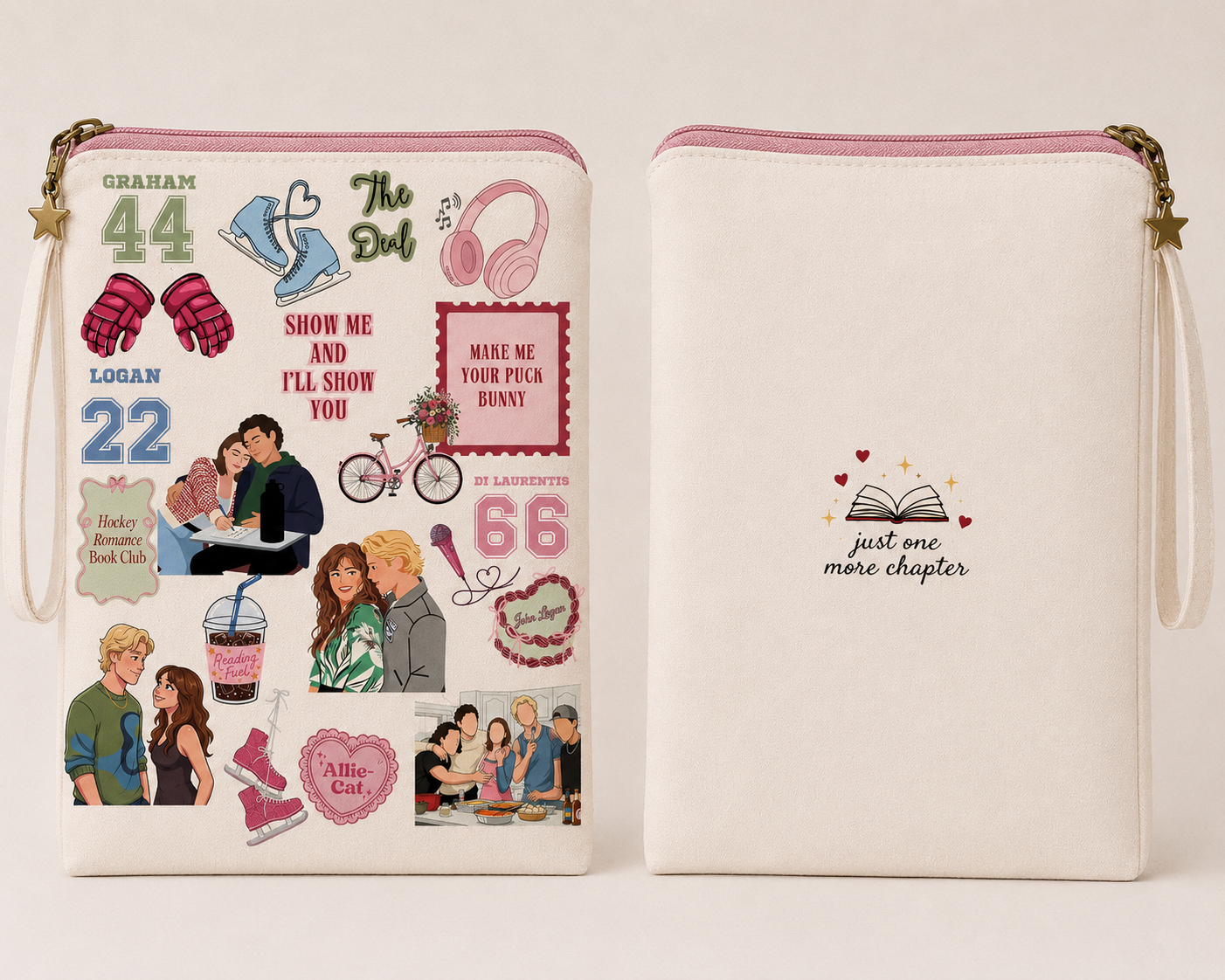 Funda Literaria Off Campus – Edición Hockey Romance