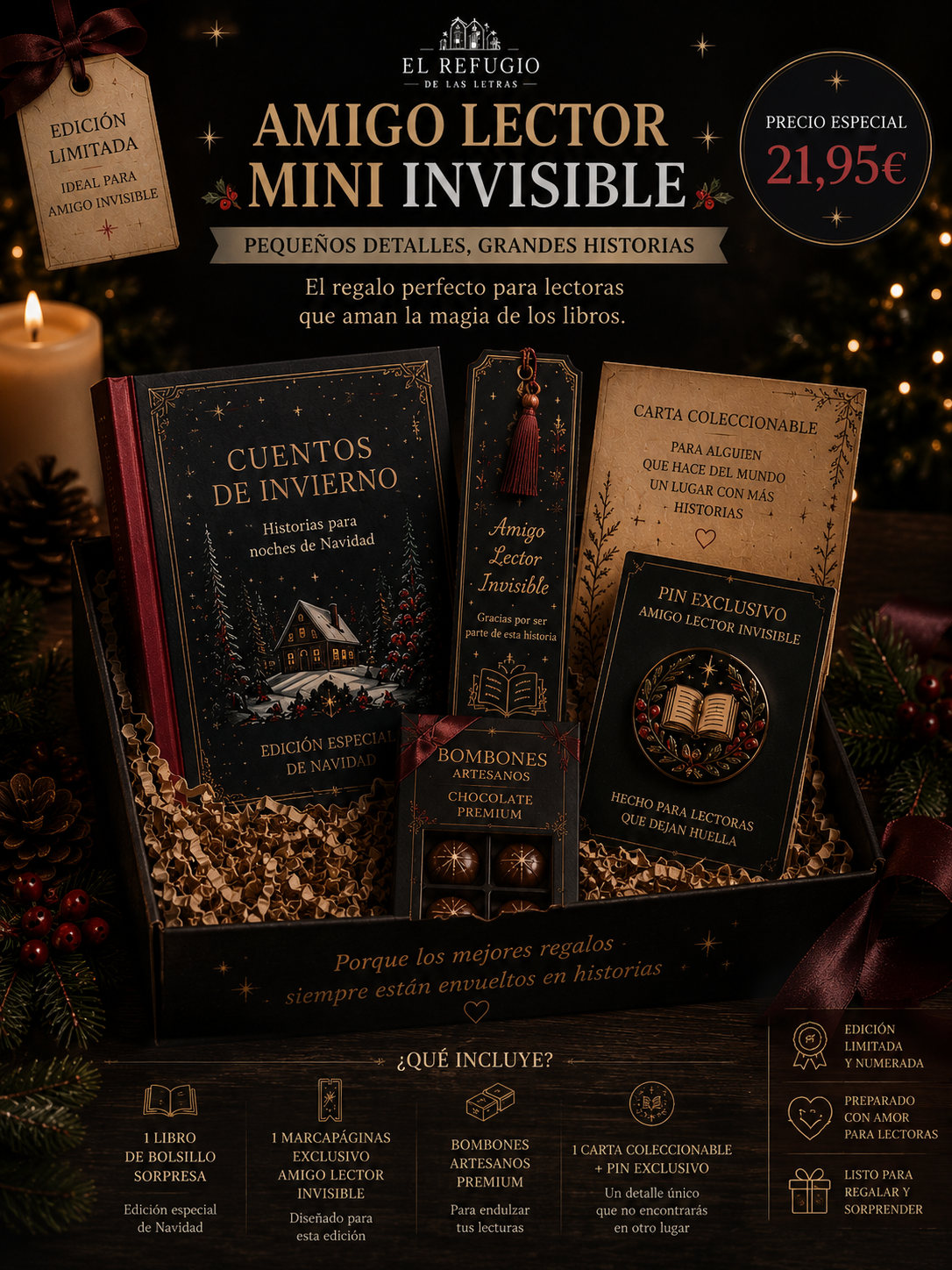 Amigo lector mini invisible