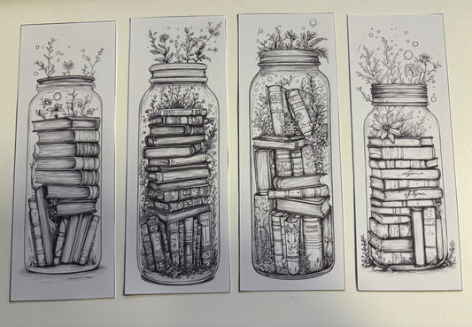 Colección de Marcapáginas para Colorear – ¡Haz de cada lectura una obra de arte!