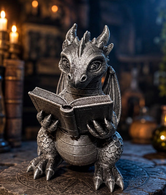 Dragón Lector – Compañero de Estantería
