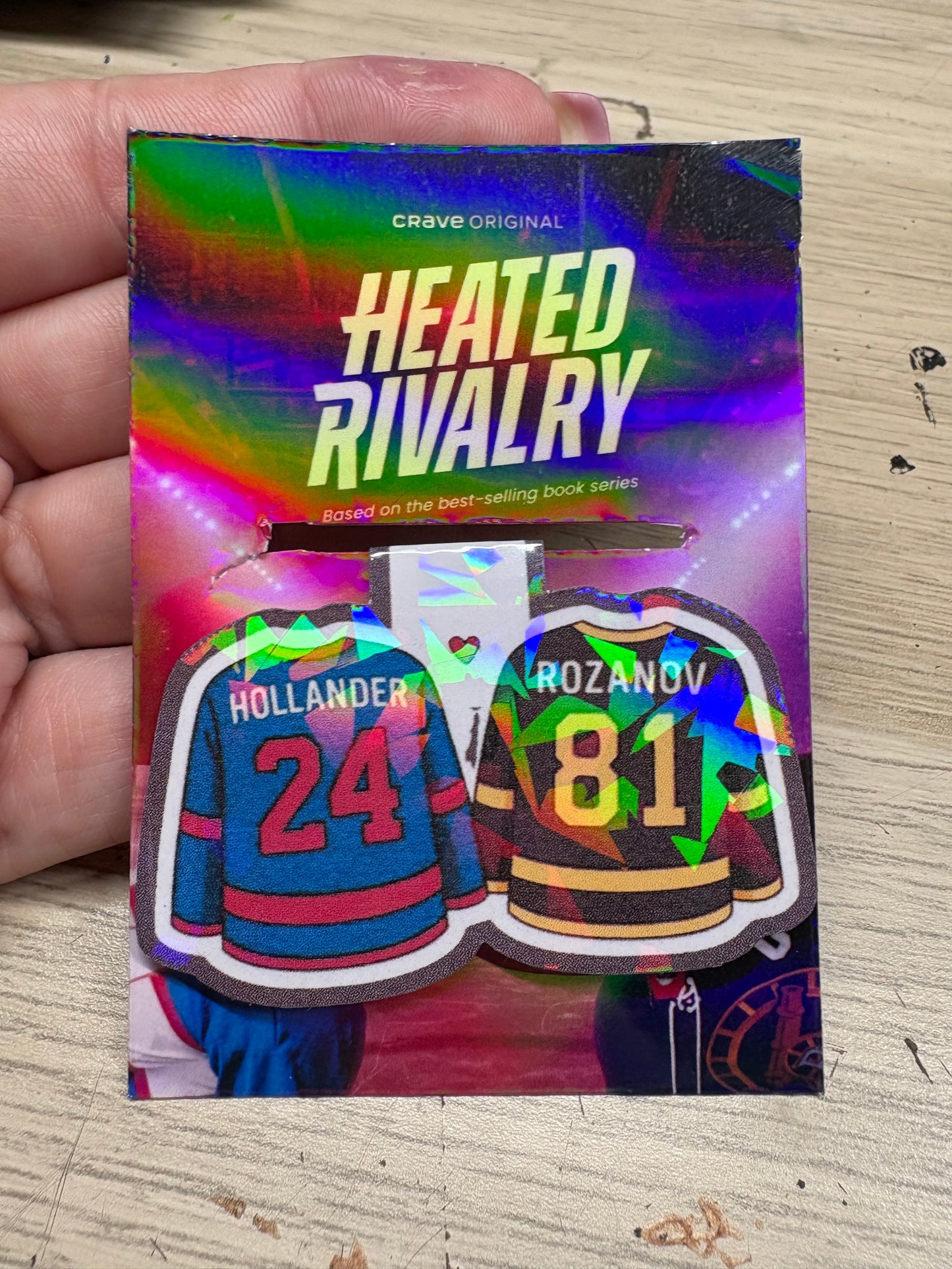 Marcapáginas mágico Heated Rivalry