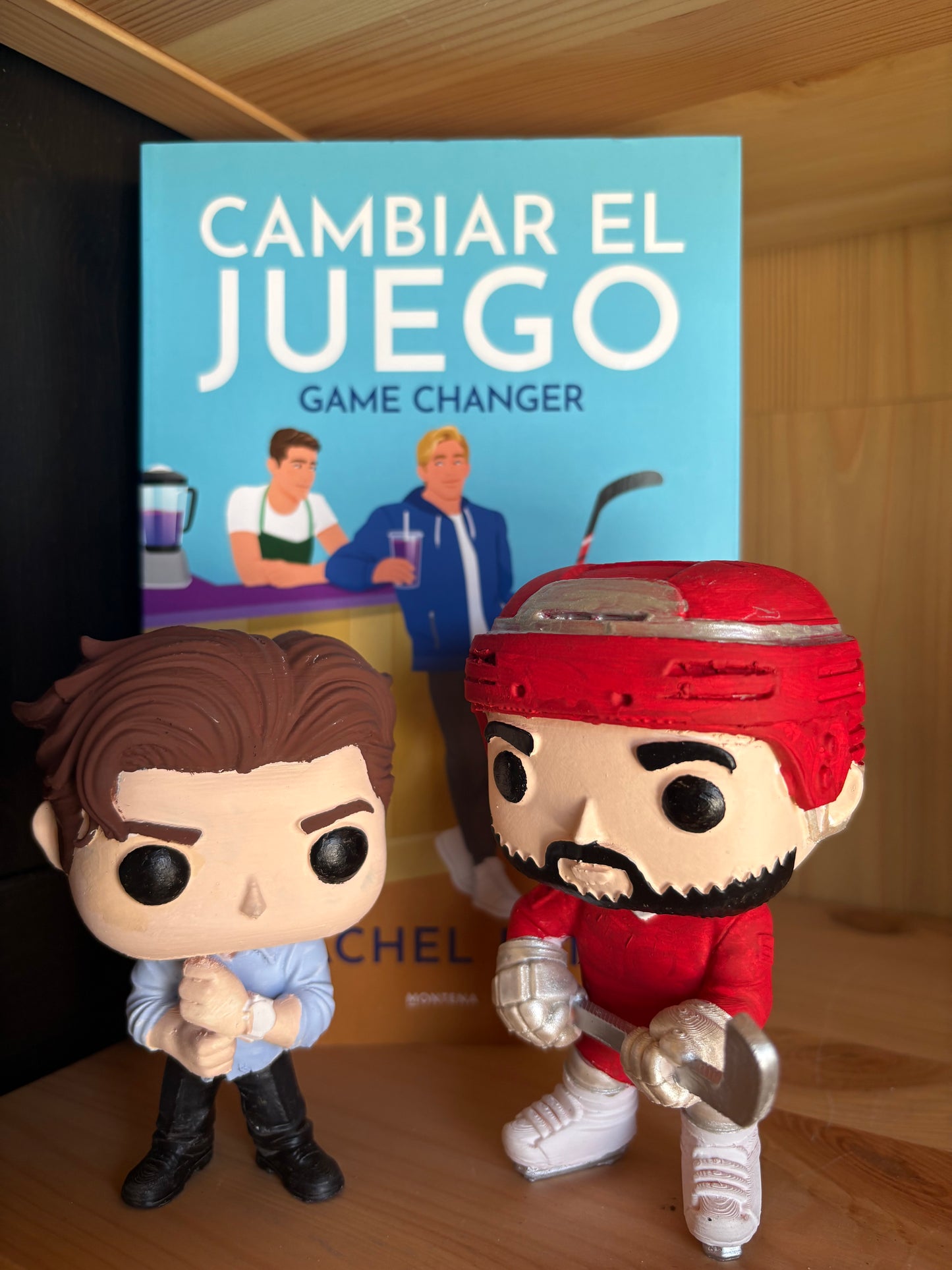 Pareja de Figuras Inspiradas en  Heated Rivalry