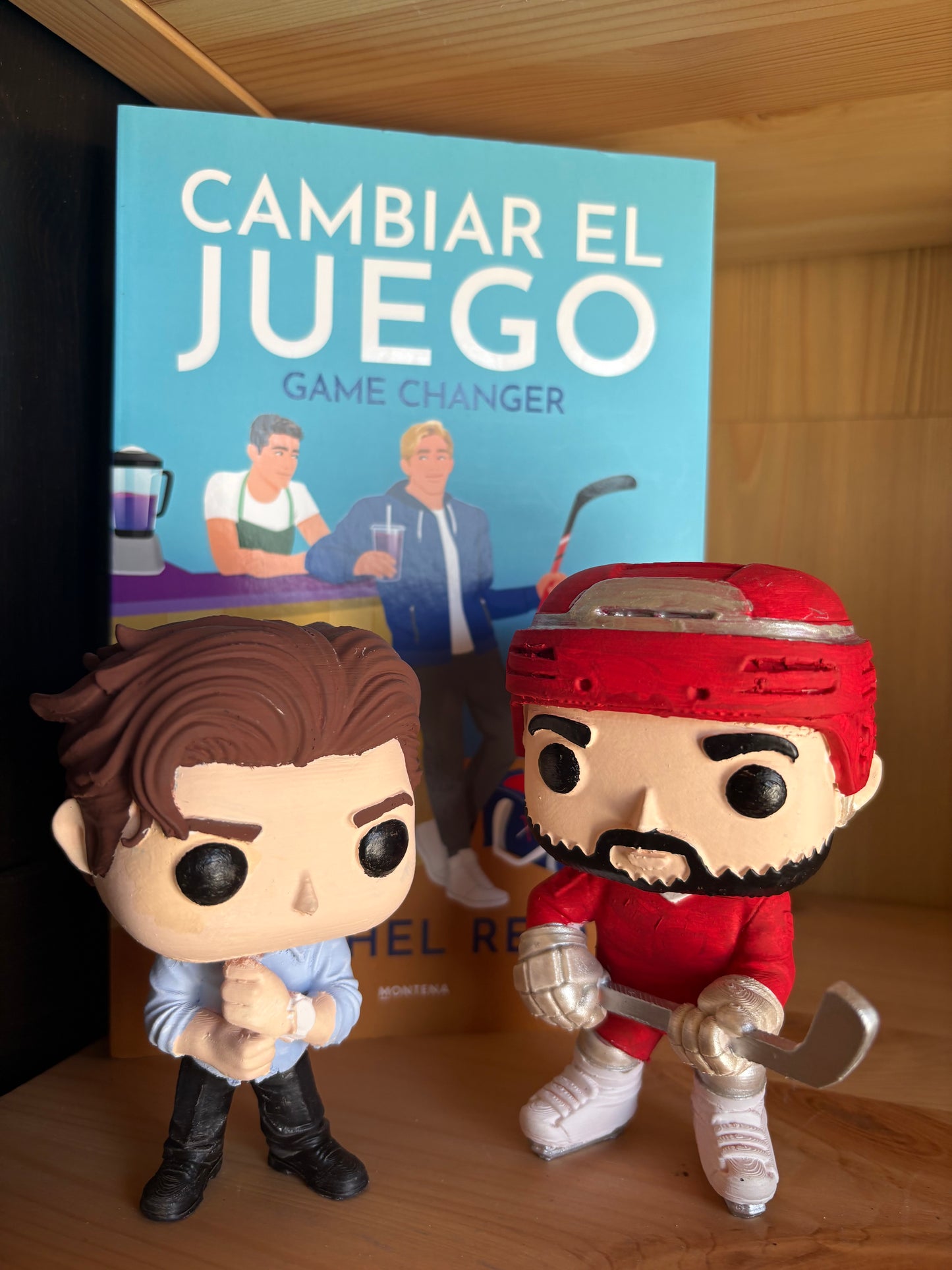 Pareja de Figuras Inspiradas en  Heated Rivalry