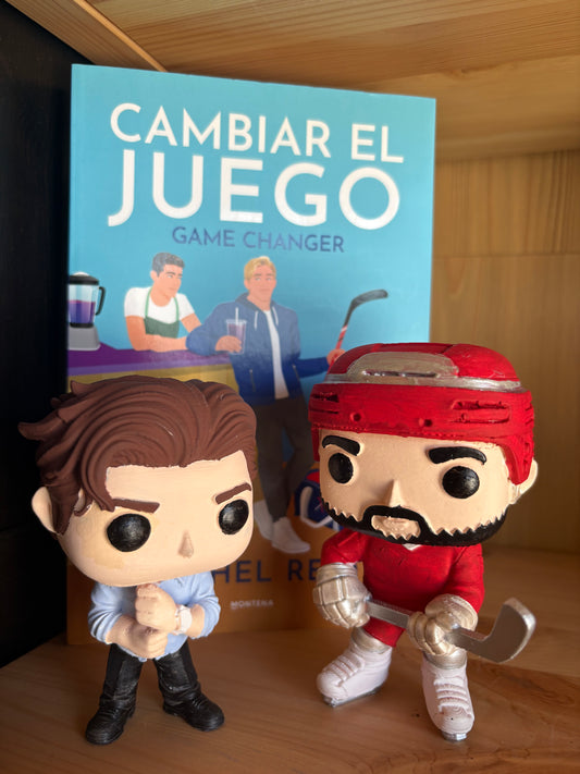 Pareja de Figuras Inspiradas en  Heated Rivalry