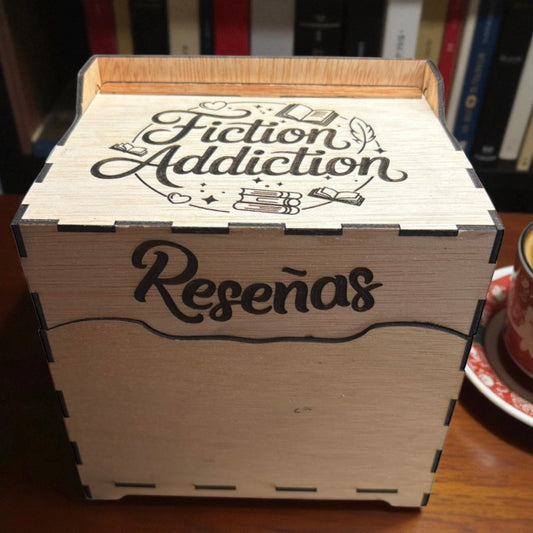 Caja de Tarjetas de Reseñas Literarias – Edición Recetario Vintage