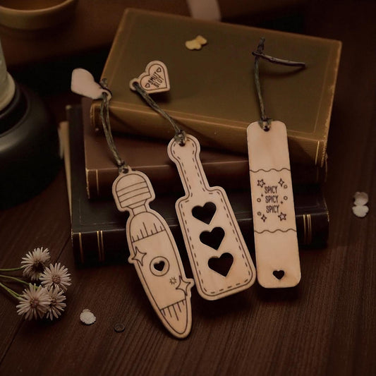 Colección de Marcapáginas SPICE – Edición Madera Grabada
