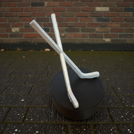 Soporte para teléfono horizontal Puck & Palos de Hockey