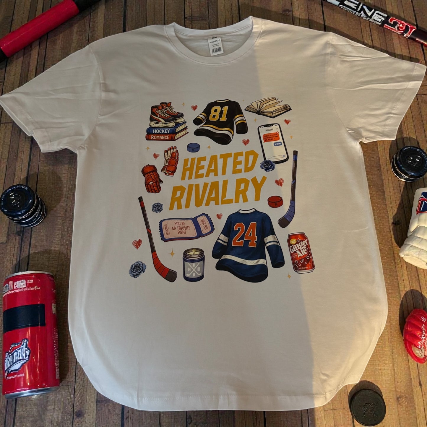 Camiseta Heated Rivalry
